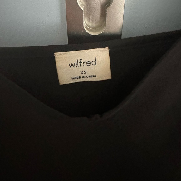 ARITZIA Wilfred Slip Dress black size XS - Picture 5 of 6